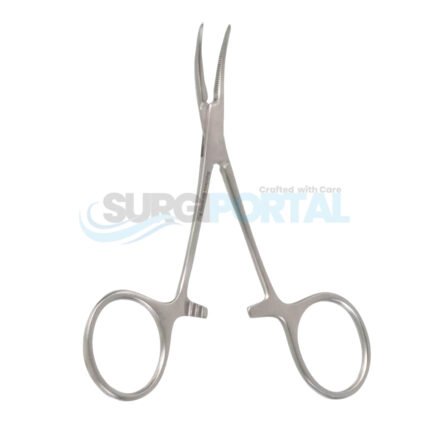 Micro Hartman Artery Forceps 3 ½" Very Delicate Curved