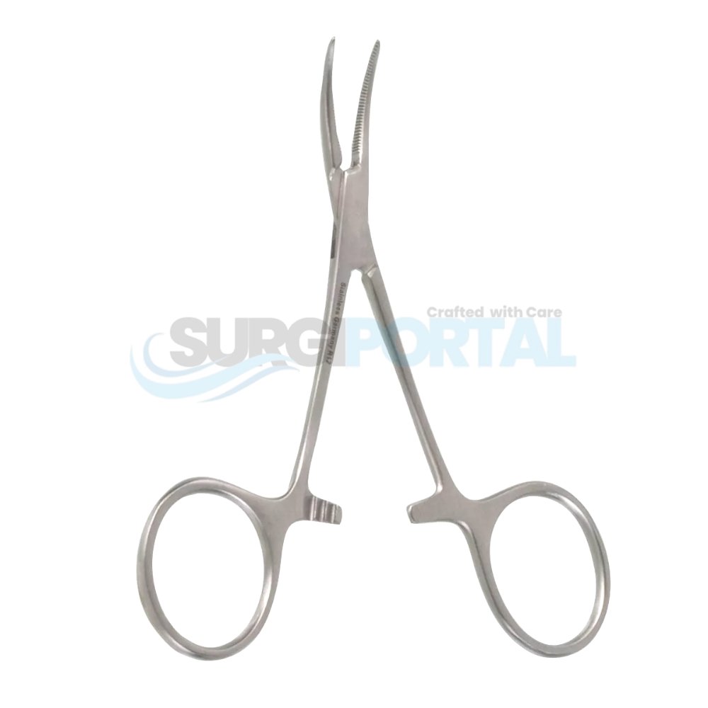 resized_processed_3 1 2 Micro Hartman Artery Forceps very delicate cvd Micro Hartman Artery Forceps 3 ½" Very Delicate Curved - Image 1