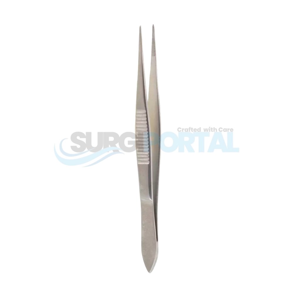 resized_processed_3 1 2 Splinter Forceps Splinter Forceps 3 ½" Plain Fine Sharp Straight - Image 1