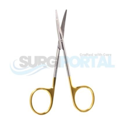 4½" Kaye GG Facelift Scissors – Curved, Serrated