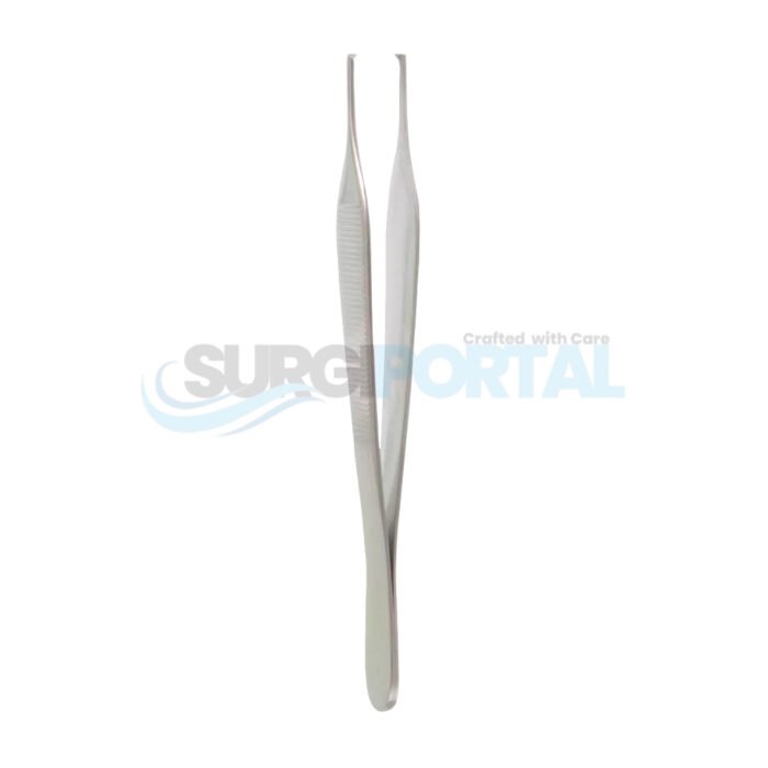 4 ¾" Hudson-Ewald Tissue Forceps with 1×2 Teeth - Image 1