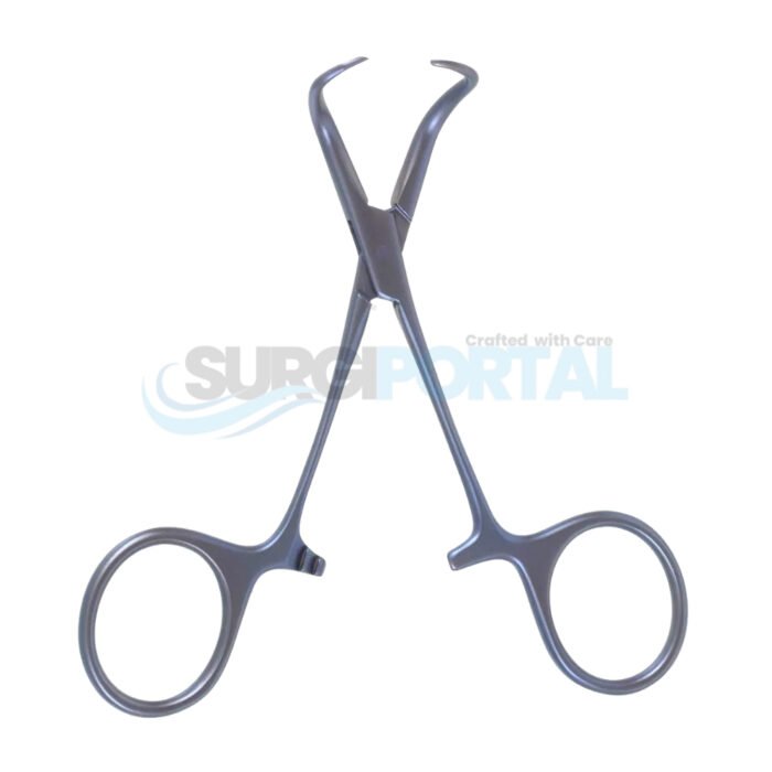 Backhaus Towel Clamp, 4", Titanium - Image 1
