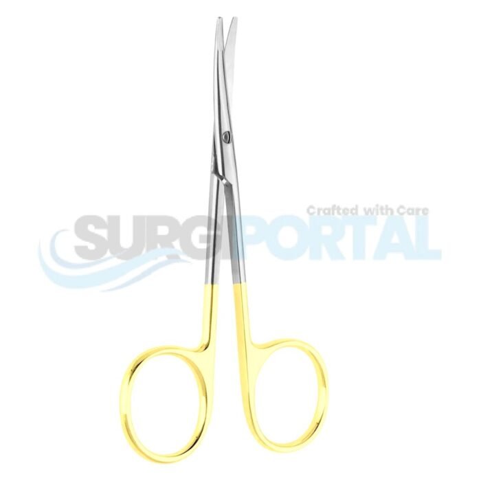 4½" Greenberg Par Scissors TC – Curved, Serrated - Image 1