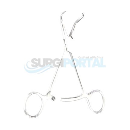 Bone Reduction Forceps 5 ½" Curved Small