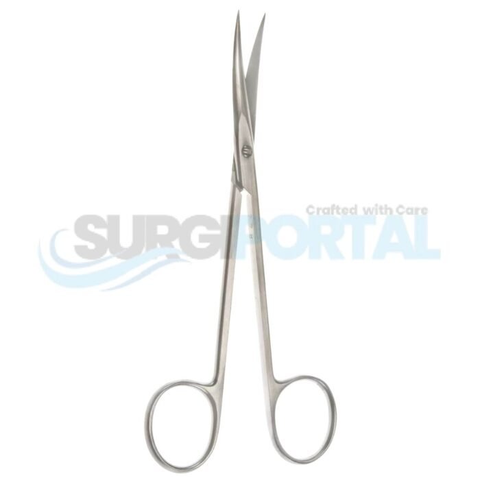 5 1 2 inch Brophy Scissors curved sharp - Image 1
