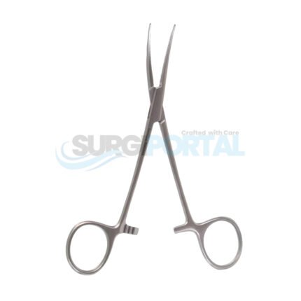 5 ½" Coller-Crile Forceps, F/T, Curved
