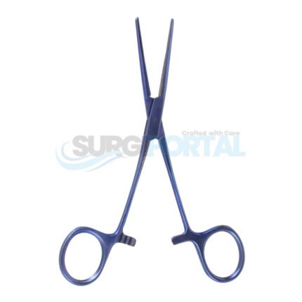 Crile Hemostatic Forceps, Straight, 5½", Titanium