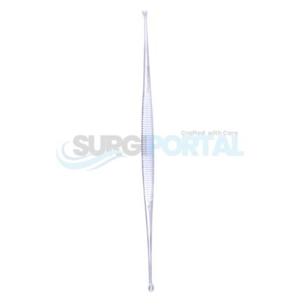 5 1/2'' Martini Bone Curette Round 3x4mm Double Ended