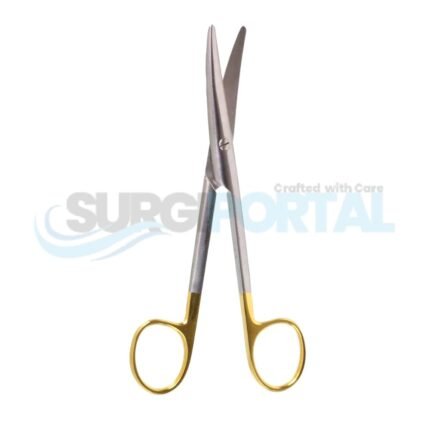 5 1/2" Mayo Scissors – Curved, Round Tips