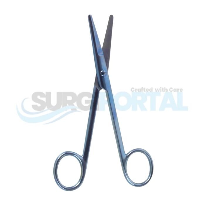 Mayo Scissors, 5 ½", Straight, Beveled, Titanium - Image 1