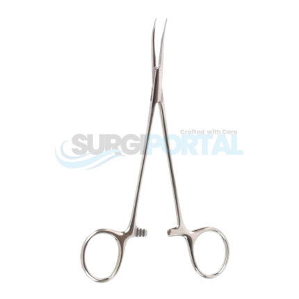 6½ inch Vascular Forceps Fully Curved Jaw