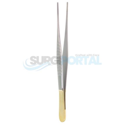6 ¼" Dressing Forceps, TC, Standard