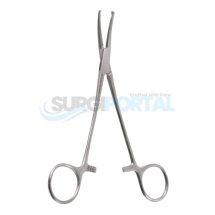 Rankin Crile Forceps Curved 6 1 4 inch 1×2 Teeth