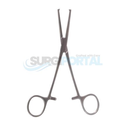 Rochester Ochsner Hemostatic Forceps Straight 6 1 4 inch 1×2 Teeth