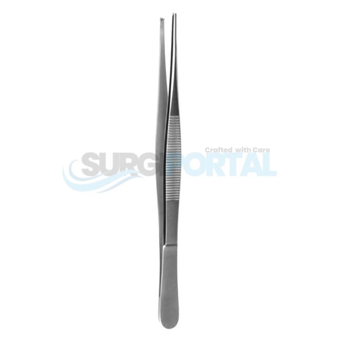 6 ¼" Tissue Forceps with 2×3 Teeth - Image 1