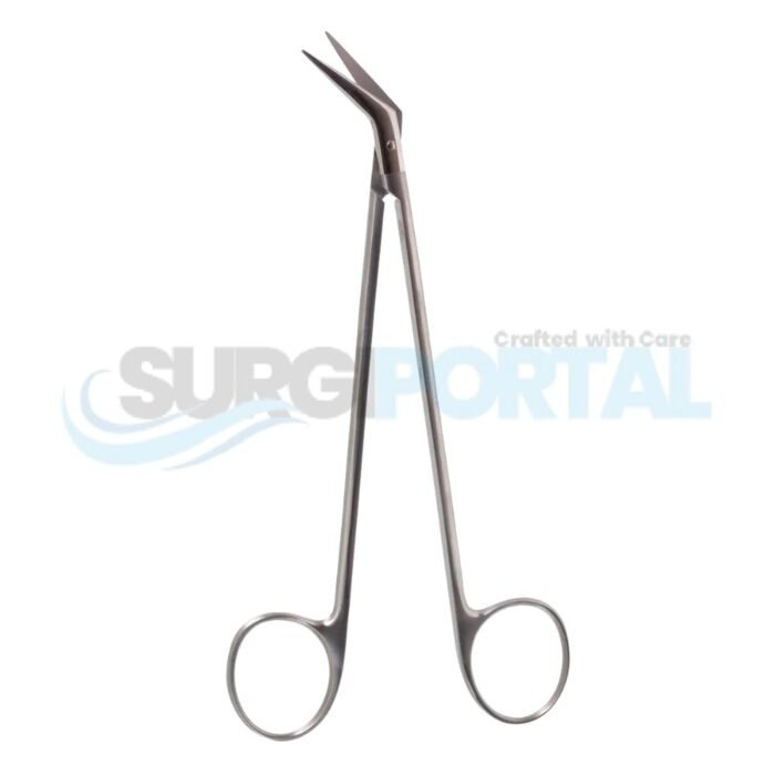 6¾" DeBakey Potts Scissors, 45° Angled - Image 1