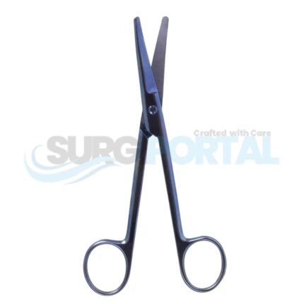 Mayo Scissors, Curved, 6¾", Titanium