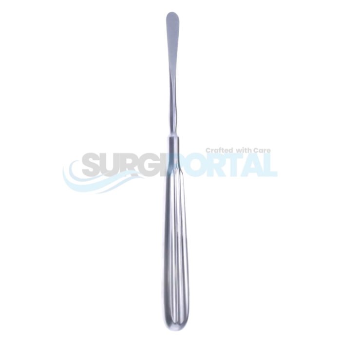 Adson Periosteal Elevator #4 – 6 3/4″, Straight, Semi-Sharp, 5/16″ Blade - Image 1