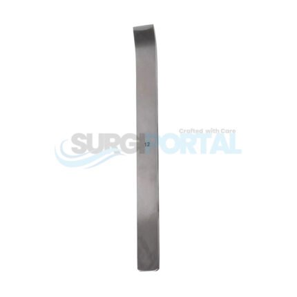 6 inch 3/4″ Swiss Osteotome – Curved 12mm Edge