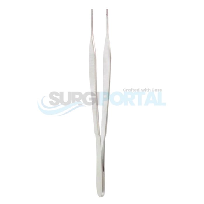 6" Adson-Brown Tissue Forceps, Straight - Image 1