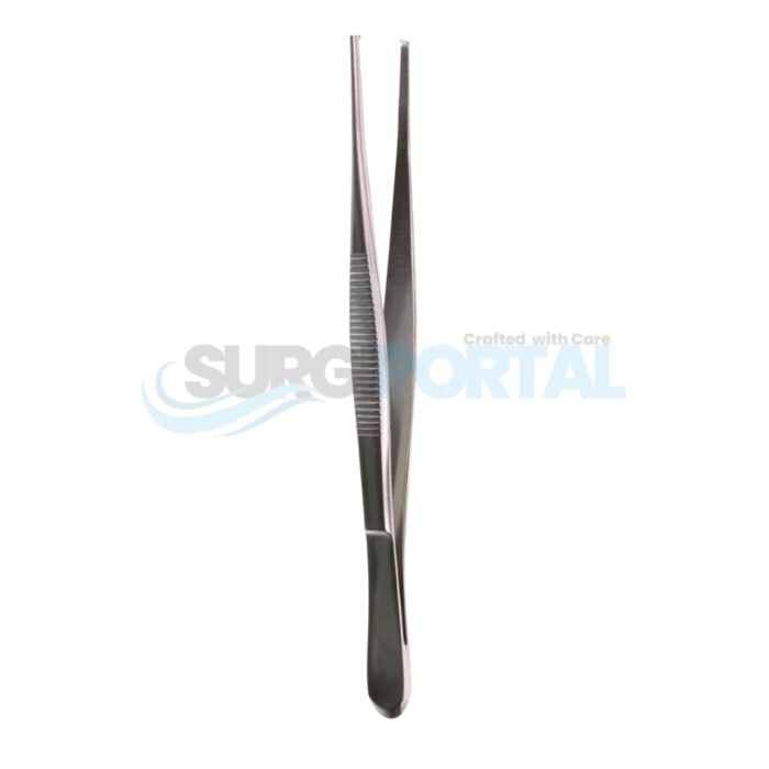 6" Brigham Forceps with 1×2 Teeth, Dissecting End - Image 1