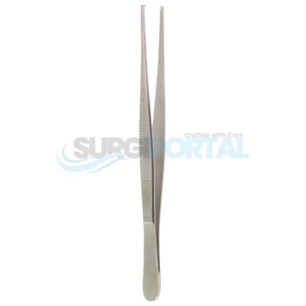 6" Tissue Forceps with 1×2 Teeth, Standard Pattern
