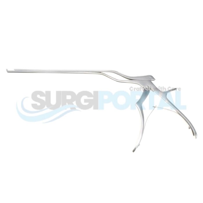 6″ Bayonet Kerrison Rongeur – 3mm Micro Handle, Stainless Steel - Image 1