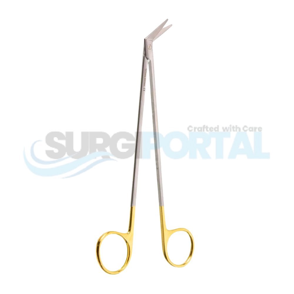 resized_processed_7 1 2 Potts Smith GG Scissors serr 60 ang 7 1/2" Potts Smith GG Scissors – Serrated, 60° Angled - Image 1