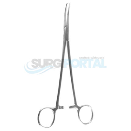 7 ½" Varco Gallbladder Forceps, Slight Curve