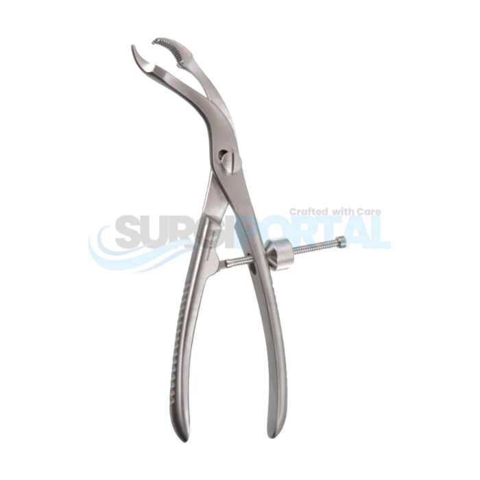 7 ½ inch Verbrugge Bone Holding Forceps - Image 1