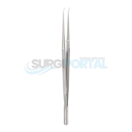 7 ¼" FineTouch Ring Tip Forceps, Curved