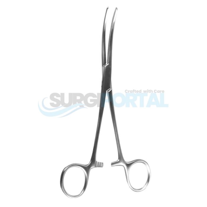 7 ¼″ Rochester-Pean Hemostatic Forceps, Curved - Image 1