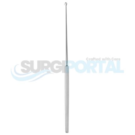 7 1/8" Gillies Skin Hook - Sharp Flat Handle