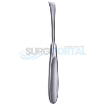 Cushing Perio Elev,7 1/2″,wd, shrp, rnd edge,serr