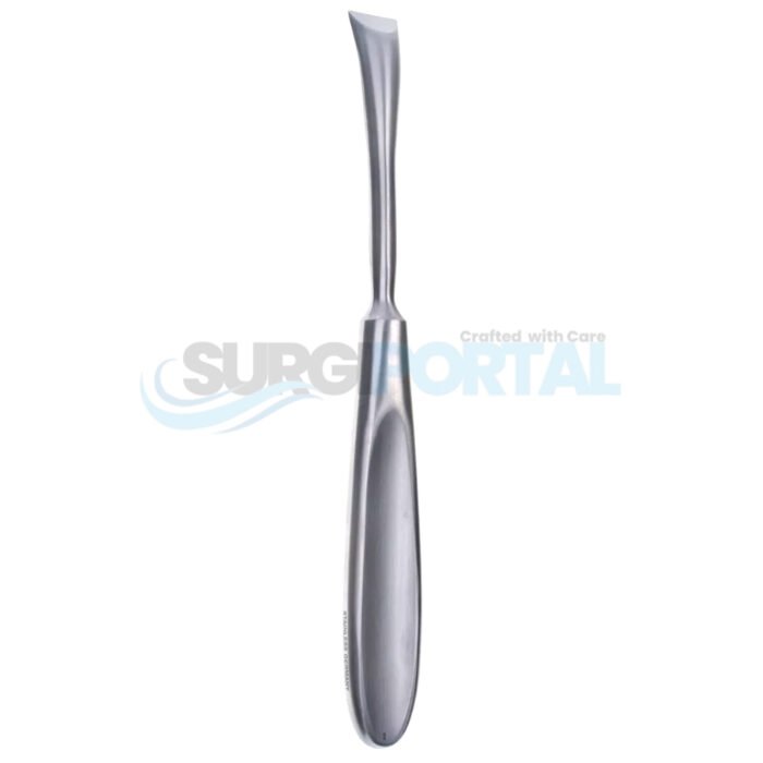 Cushing Perio Elev,7 1/2″,wd, shrp, rnd edge,serr - Image 1