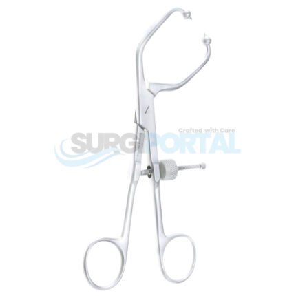 7 ⅜ inch Pelvic Reduction Forceps Angled Pointed Tip