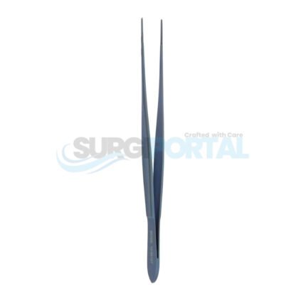 Cushing Forceps, 1mm Serrated Tips, 7", Titanium