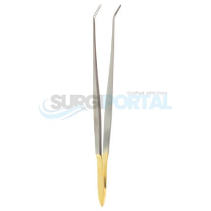 7 inch Cushing GG Tissue Forceps Angled