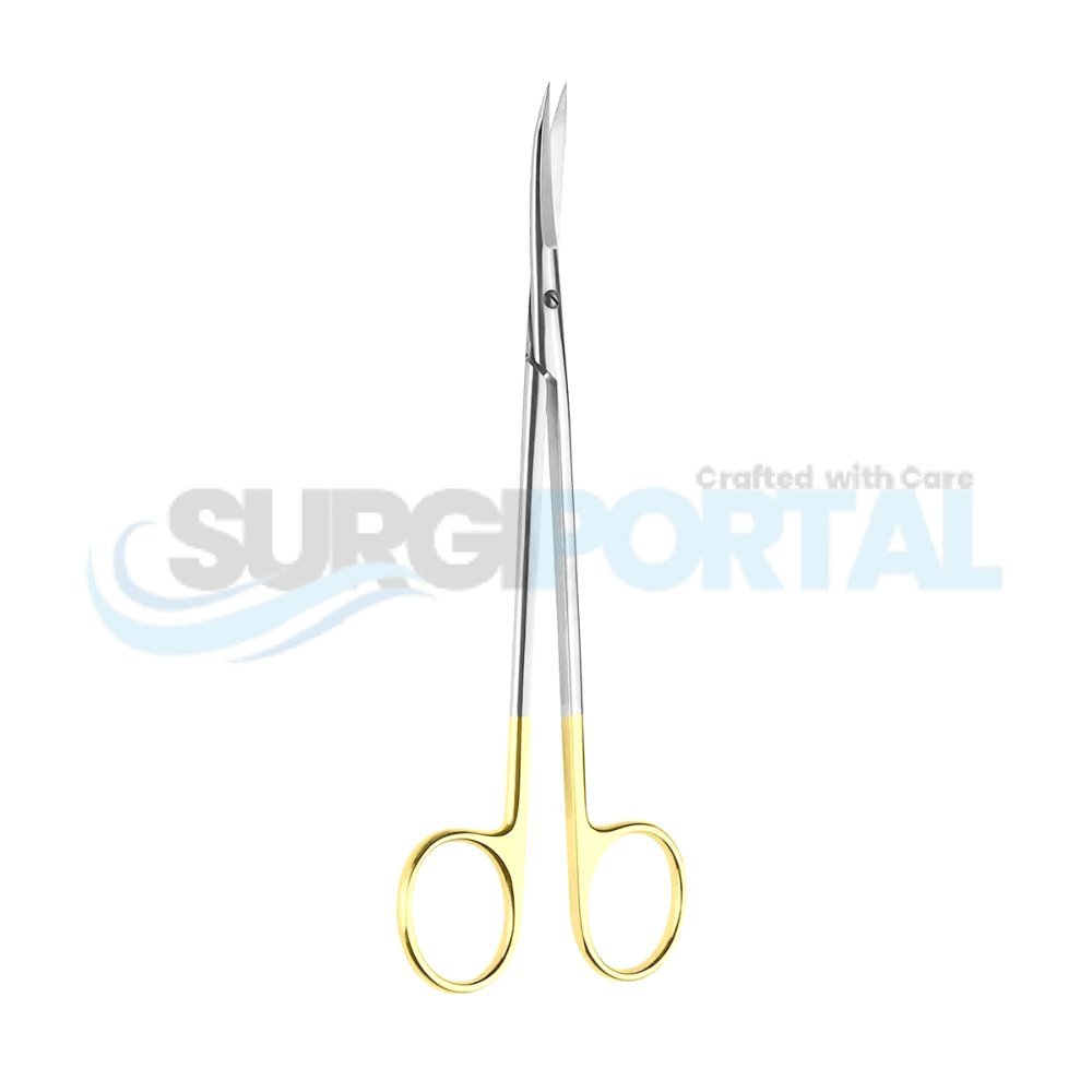 resized_processed_7 Davis Face Lift Scissors TC cvd 7" Davis Facelift Scissors TC – Curved - Image 1