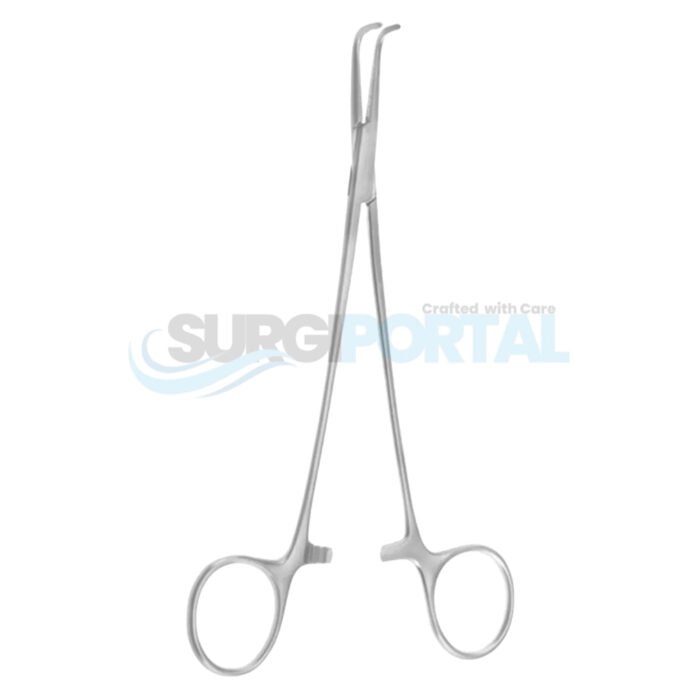 7 inch Meeker Forceps 90 Angled Jaws - Image 1