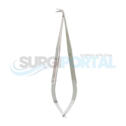 7" Microvascular Scissors, Flat Handle, 90°