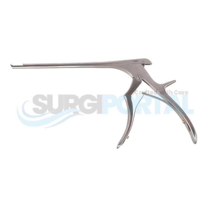 7″ Tarpon Kerrison Rongeur – 5mm Pin Ejector, Stainless Steel - Image 1
