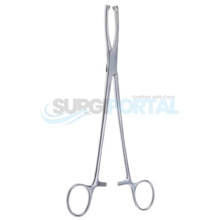 Jacobs Vulsellum Forceps 8¼ Straight 2×2 Teeth