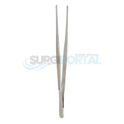 8 inch Selman Tissue Forceps Round Cup with Teeth