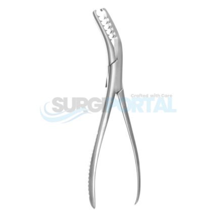 8 inch Semb Bone Holding Forceps Side Curved