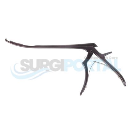 Foraminotomy Rongeur – 10″ (250mm) 4mm, Curved Up, 40° Up, Hinged Micro Handle, Stainless Steel