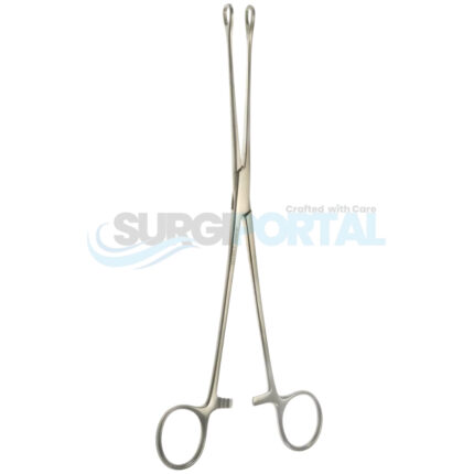9 ½ inch Bergman Foerster Sponge Forceps Straight