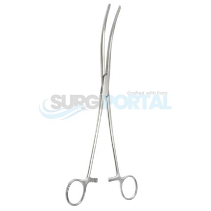 9 ½″ Rochester-Pean Hemostatic Forceps, Curved