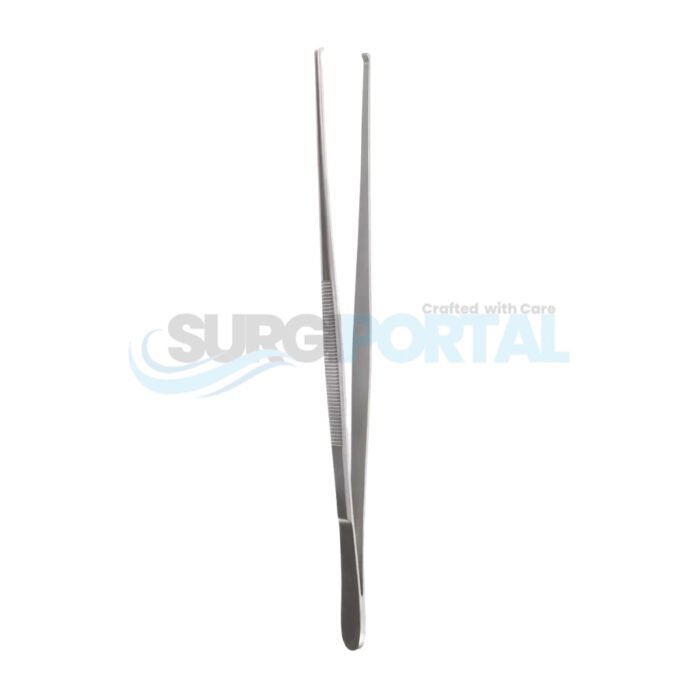 9" (23 cm) Martin Tissue Forceps, 7×8 Teeth - Image 1