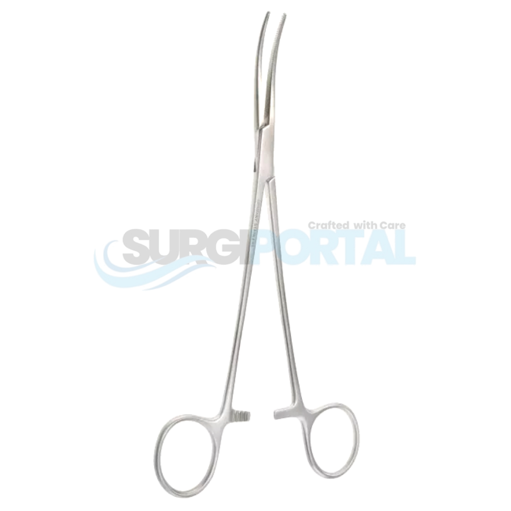 resized_processed_9 3 4 Bengolea Forceps cvd Bengolea Forceps 9¾ inch Curved - Image 1